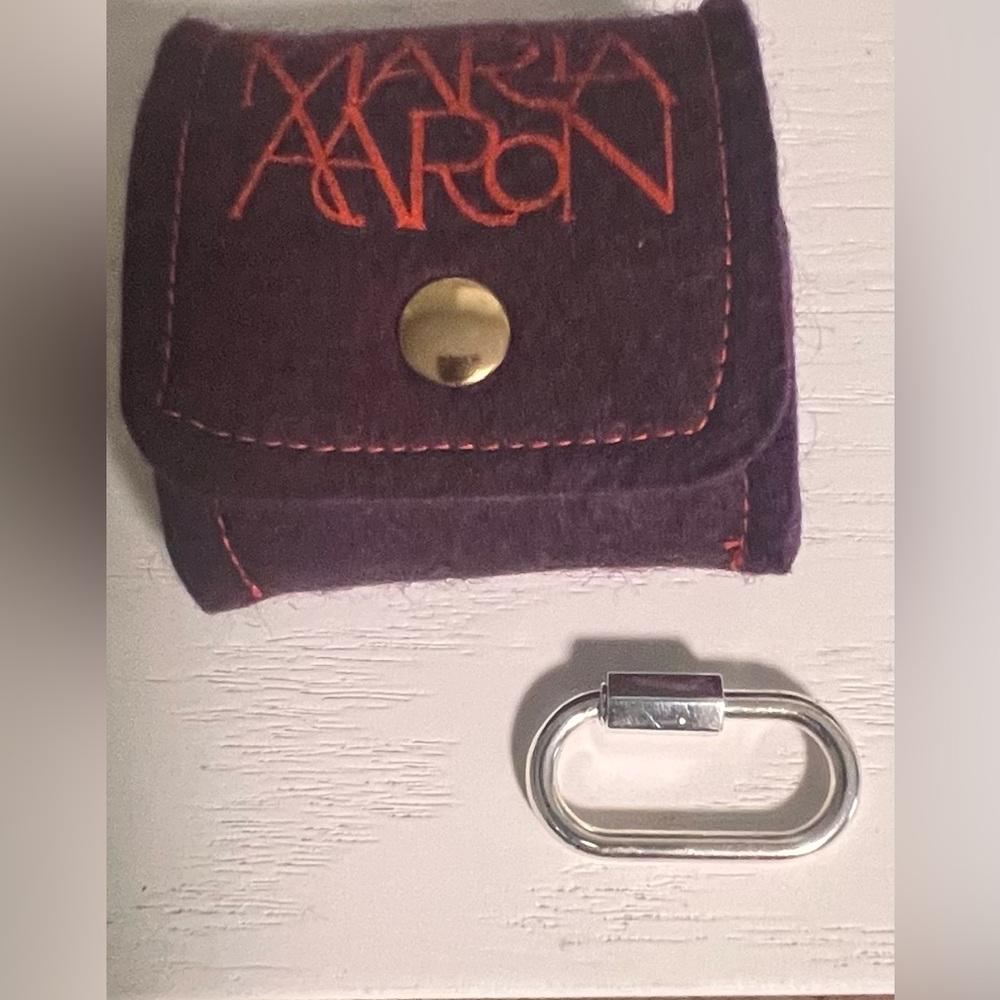 Marla Aaron Sterling Silver Regular Lock - Picture 3 of 5